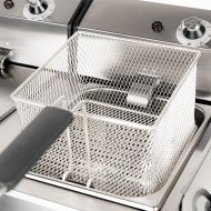 Freidora Industrial Eléctrica 10+10L Cleiton | Equipamiento Industrial