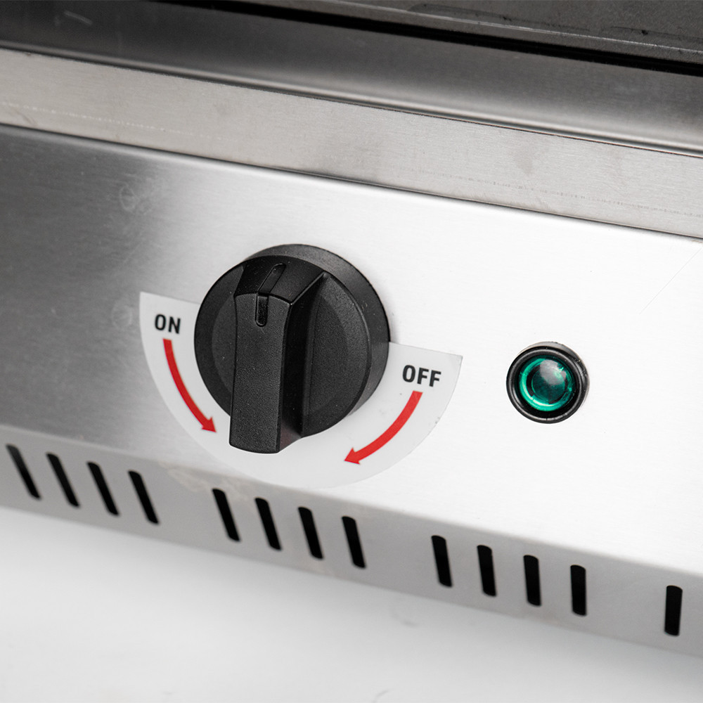 Plancha Industrial Eléctrica 70 cm Sobremesa Cleiton | Equipamiento Industrial