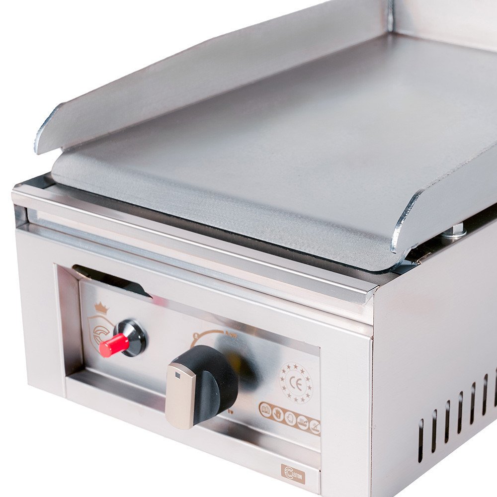 Plancha Industrial Gas 30cm Sobremesa Cleiton | Maquinaria Hostelería