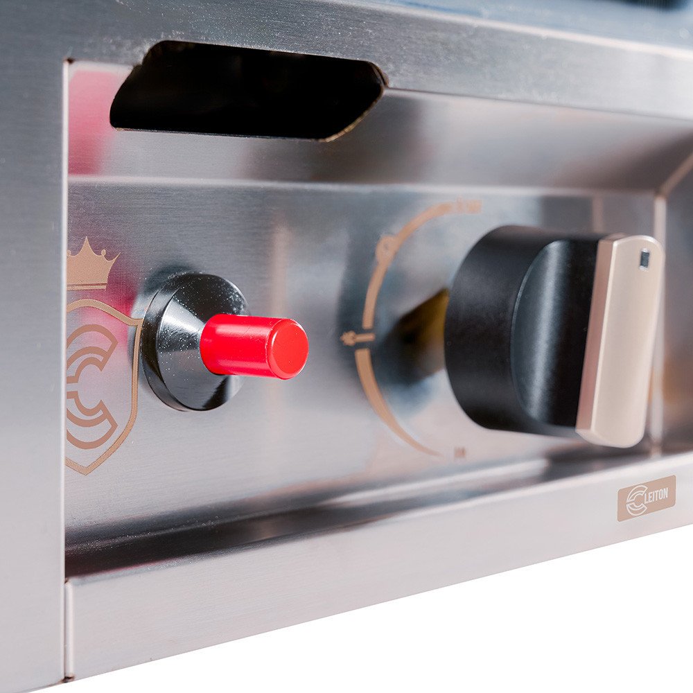 Plancha Industrial Gas 30cm Sobremesa Cleiton | Maquinaria Hostelería