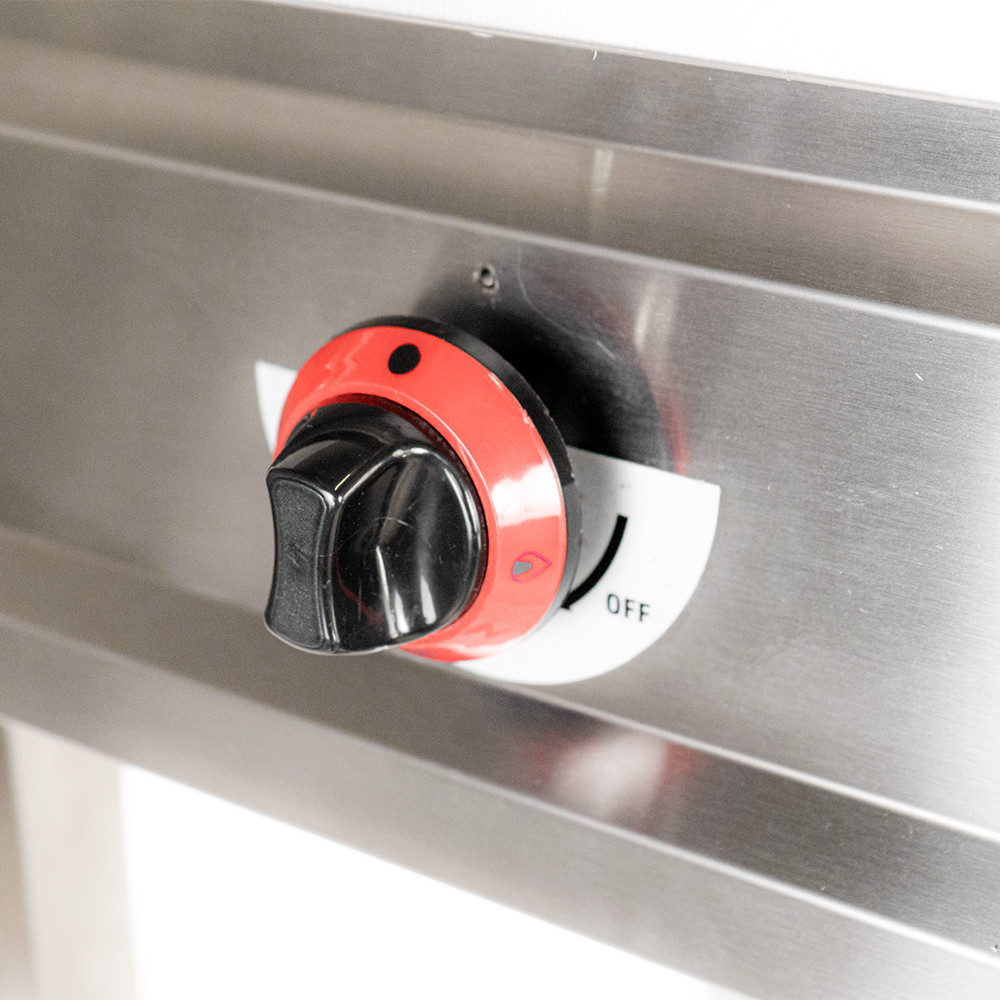 Cocina Industrial 1 Fuego a Gas 35x55 cm Romux | Equipamiento Industrial