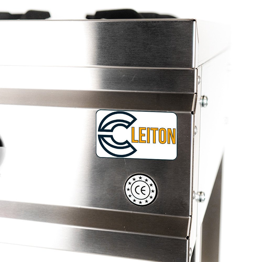Cocina Industrial 3 Fuegos Gas Horizontal 139x55 cm | Gastroten