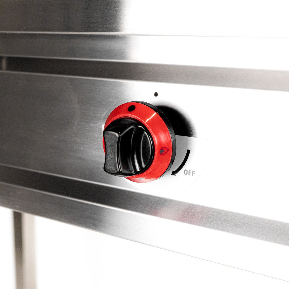 Cocina Industrial 3 Fuegos Gas Horizontal 139x55 cm | Gastroten