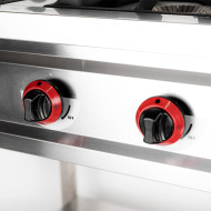 Cocina Industrial 4 Fuegos a Gas 80x50 cm Romux | Equipamiento Industrial