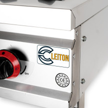 Cocina Industrial 4 Fuegos Gas 80x50cm Cleiton | Equipamiento Industrial