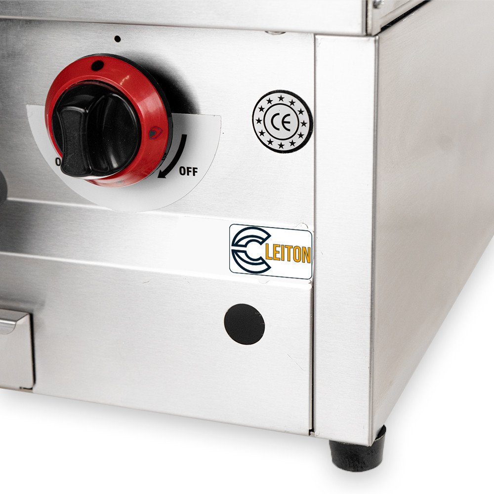 Barbacoa Industrial Piedra Volcánica 50 cm Cleiton | Equipamiento Hostelería