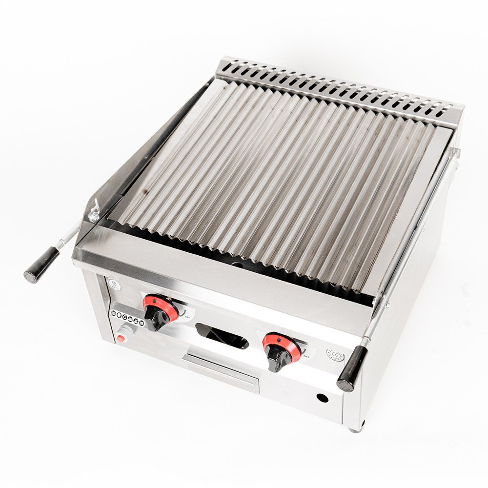 Barbacoa Industrial Piedra Volcánica 50 cm Cleiton | Equipamiento Hostelería