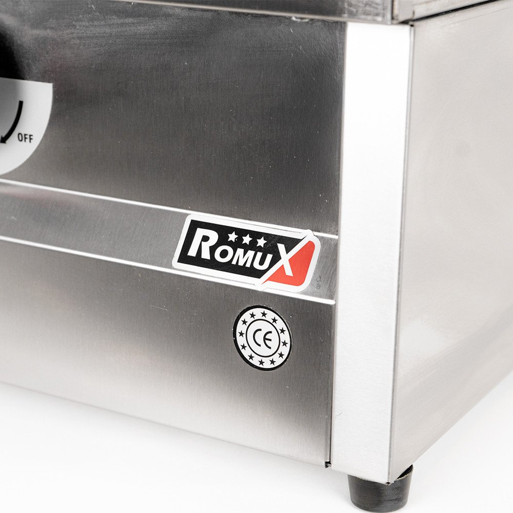 Barbacoa Industrial Gas 70 cm Sobremesa Romux | Equipamiento HORECA