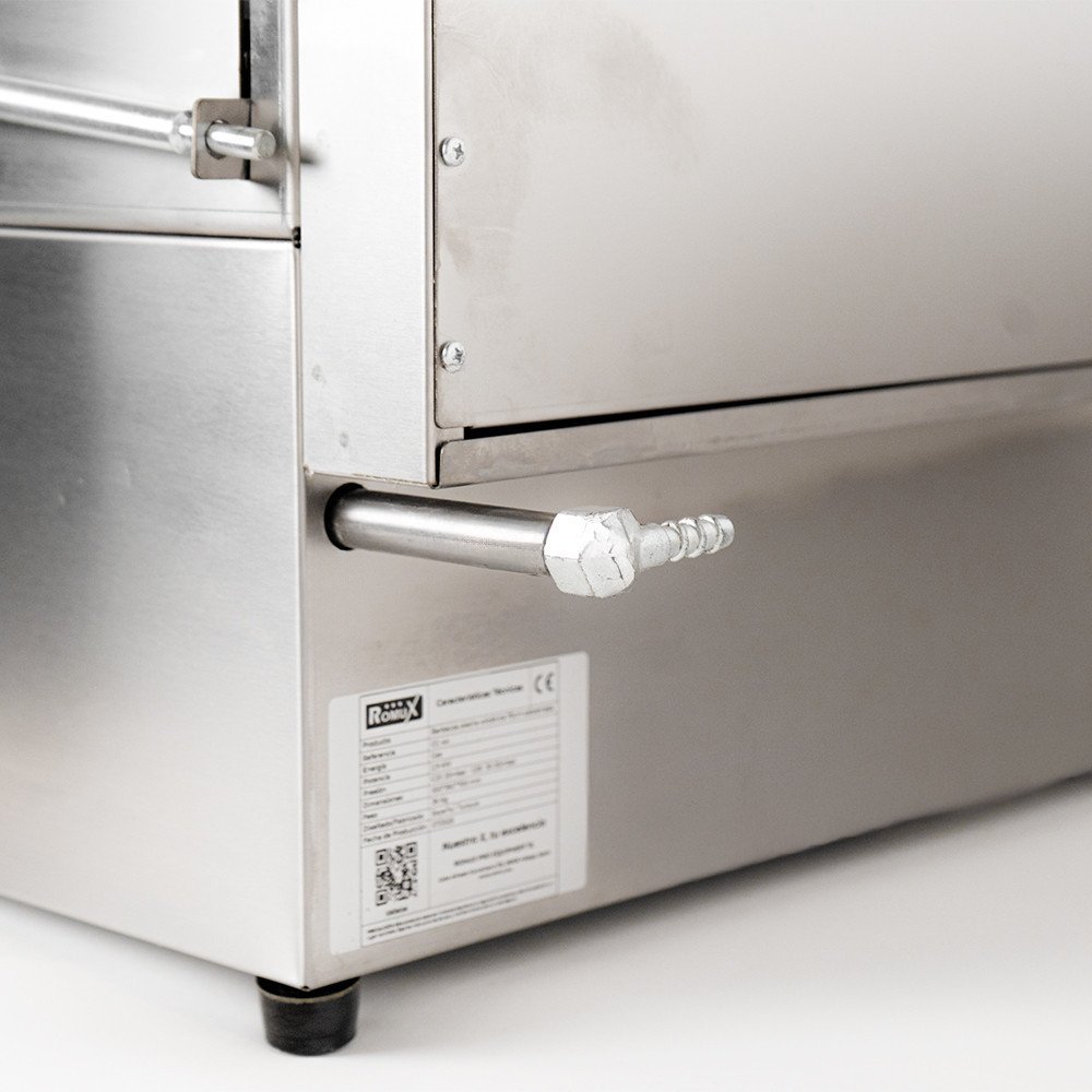 Barbacoa Industrial Gas 70 cm Sobremesa Romux | Equipamiento HORECA