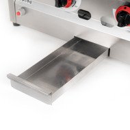 Barbacoa Industrial Gas 70cm Piedra Volcánica | Gastroten