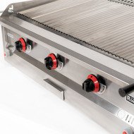 Barbacoa Industrial Sobremesa 100 cm Gas Romux | Equipamiento Industrial