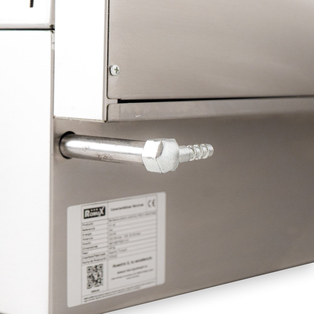 Barbacoa Industrial Sobremesa 100 cm Gas Romux | Equipamiento Industrial