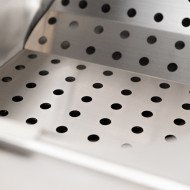 Calentador de Patatas Industrial 30cm Romux | Equipamiento Industrial