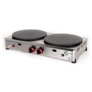 Crepera Industrial Doble 6 Kw Gas Sobremesa Cleiton | Equipamiento Hostelería