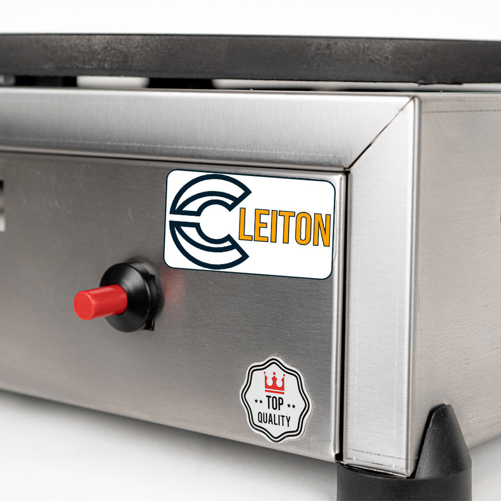 Crepera Industrial Doble 6 Kw Gas Sobremesa Cleiton | Equipamiento Hostelería