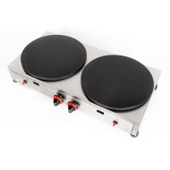 Crepera Industrial Doble 6 Kw Gas Sobremesa Cleiton | Equipamiento Hostelería