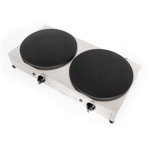 Crepera Industrial Doble Eléctrica 5 kW Cleiton | Equipamiento Industrial