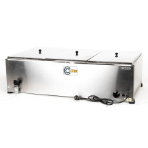 Baño María Industrial 3 Cubas 1/1 GN Cleiton | Equipamiento Hostelería