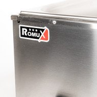 Baño María Industrial 4 Cubas 1/1 GN Romux | Equipamiento Hostelería