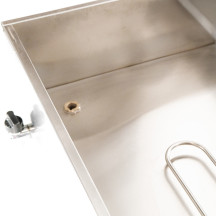 Baño María Industrial 4 Cubas 1/1 GN Romux | Equipamiento Hostelería