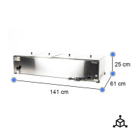 Baño María Industrial 4 Cubas GN 1/1 | Gastroten