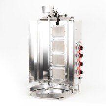 Showarma Industrial 4 Fuegos a Gas Cleiton | Equipamiento Industrial