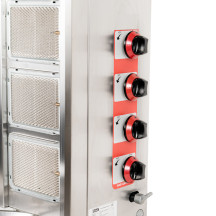 Showarma Industrial 4 Fuegos a Gas Cleiton | Equipamiento Industrial