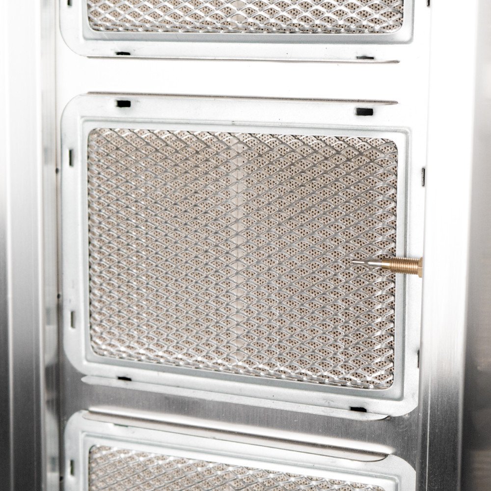 Máquina de Kebab a Gas 4 Fuegos Cleiton
