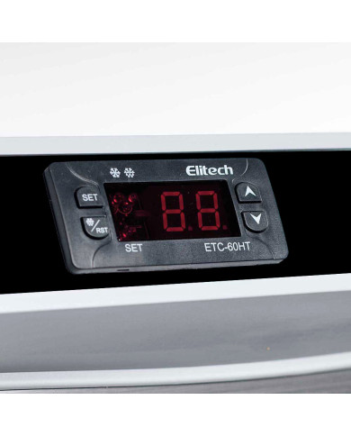 Armario Expositor Congelación 400L 1 Puerta Cristal | Romux