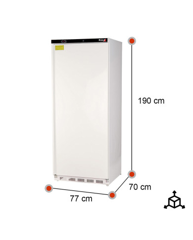 Armario Refrigerado Ventilado 600L Romux | Equipamiento Industrial