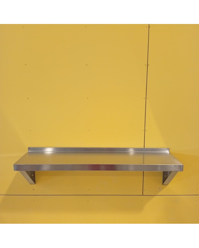 31. Estante de Pared Simple Liso Fijo 100x25 cm