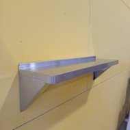 31. Estante de Pared Simple Liso Fijo 100x25 cm