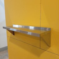 31. Estante de Pared Simple Liso Fijo 100x25 cm