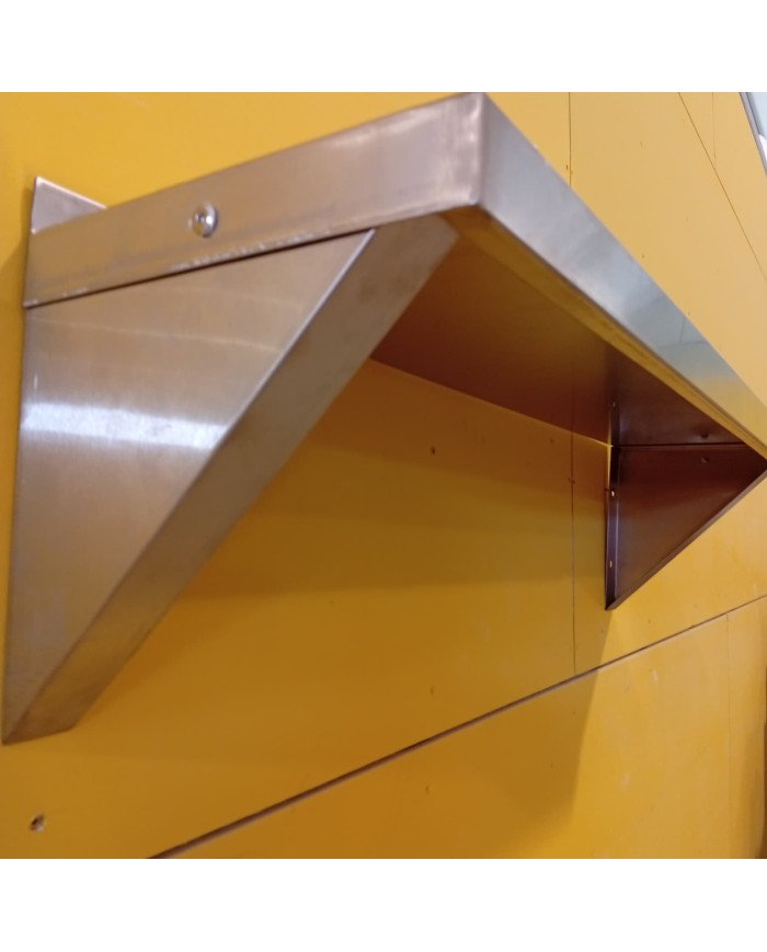 31. Estante de Pared Simple Liso Fijo 100x25 cm