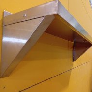 31. Estante de Pared Simple Liso Fijo 100x25 cm