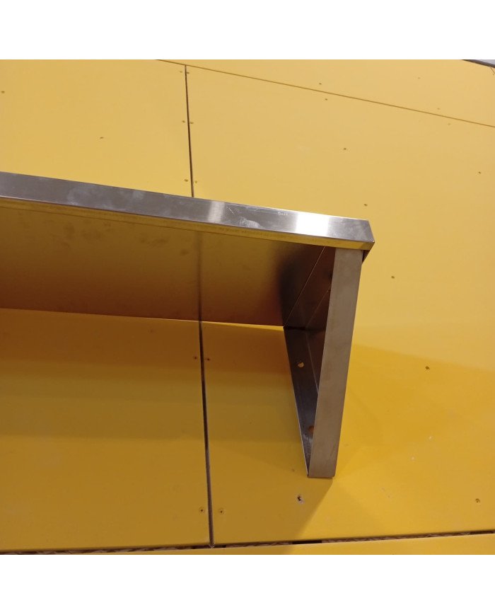 31. Estante de Pared Simple Liso Fijo 100x25 cm
