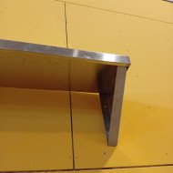 31. Estante de Pared Simple Liso Fijo 100x25 cm