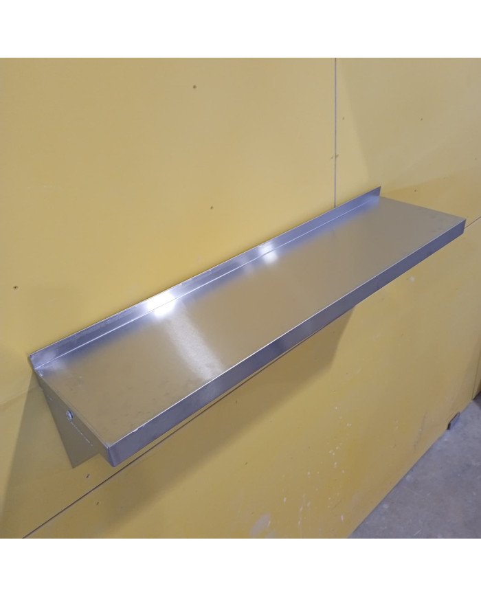 31. Estante de Pared Simple Liso Fijo 100x25 cm