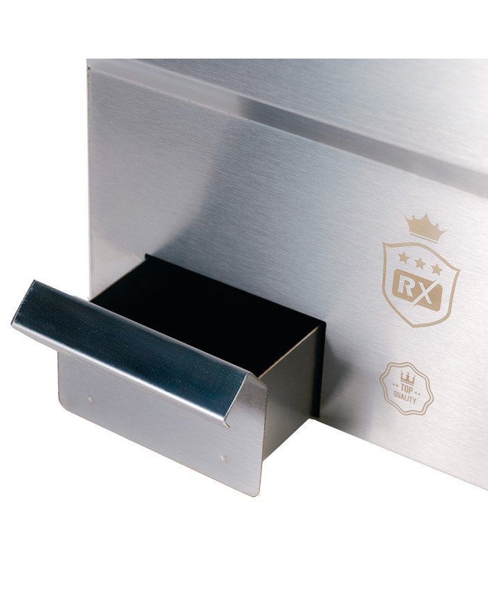 Plancha a gas 50 cm top romux