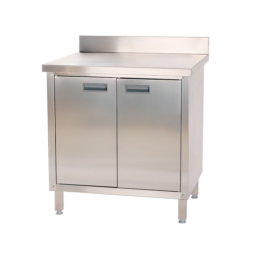 Estante de acero inoxidable ajustable pared cocina 1200x400x400 mm ROMUX