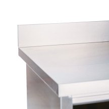 Mesa De Trabajo Acero Inoxidable Para Hosteleria Romux 1000X800 Mm RO