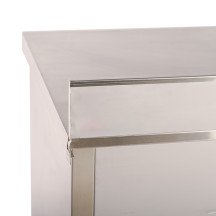 Mesa De Trabajo Acero Inoxidable Para Hosteleria Romux 1200X800 Mm RO
