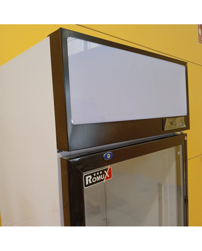 Armario Expositor Refrigerado 300L Ventilado Romux | Equipamiento Industrial