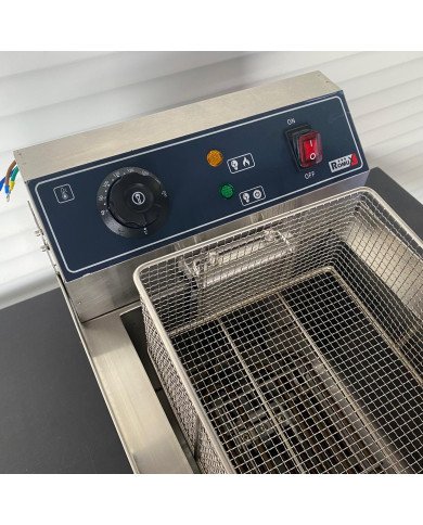 Freidora Industrial a Gas Natural 18L Sobremesa | Gastroten