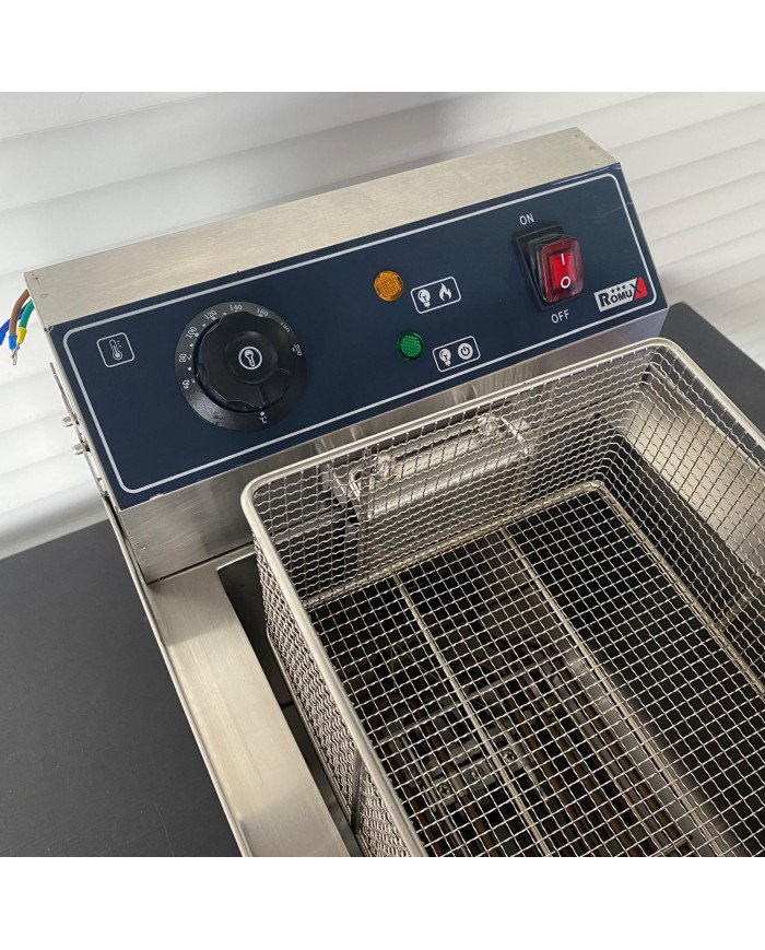 Freidora Industrial a Gas Natural 18L Sobremesa | Gastroten