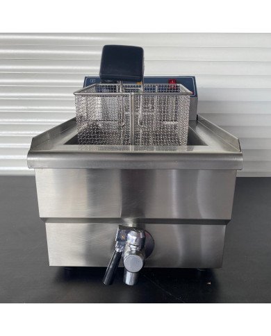 Freidora Industrial a Gas Natural 18L Sobremesa | Gastroten