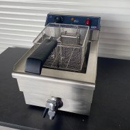 Freidora Industrial a Gas Natural 18L Sobremesa | Gastroten