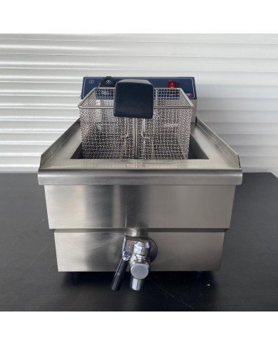 Freidora Industrial a Gas Natural 18L Sobremesa | Gastroten