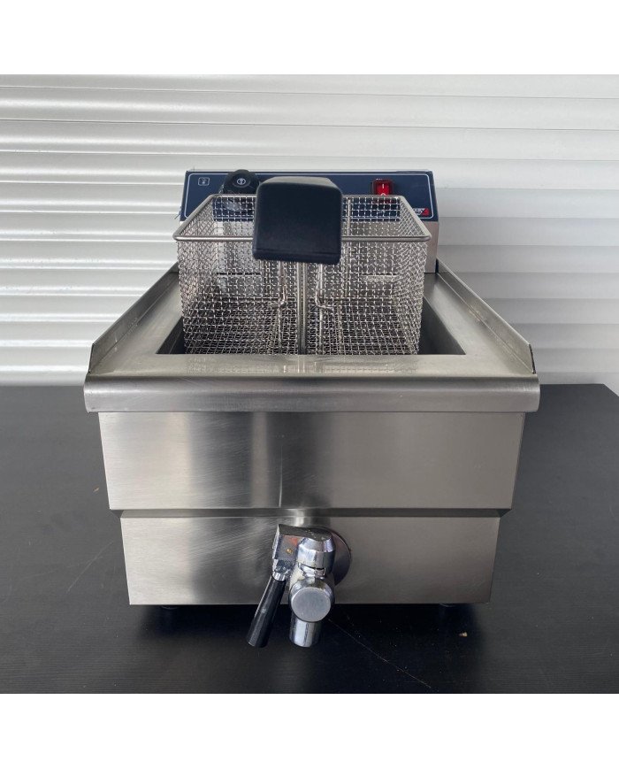 Freidora Industrial a Gas Natural 18L Sobremesa | Gastroten