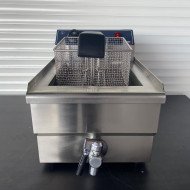 Freidora Industrial a Gas Natural 18L Sobremesa | Gastroten